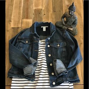 Jessica Simpson Maternity Jean Jacket size S/P/CH